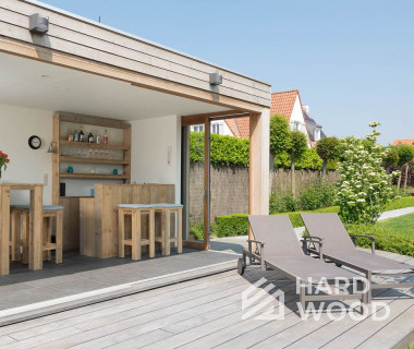 Уличная беседка с зоной BBQ №9 - фото 1362